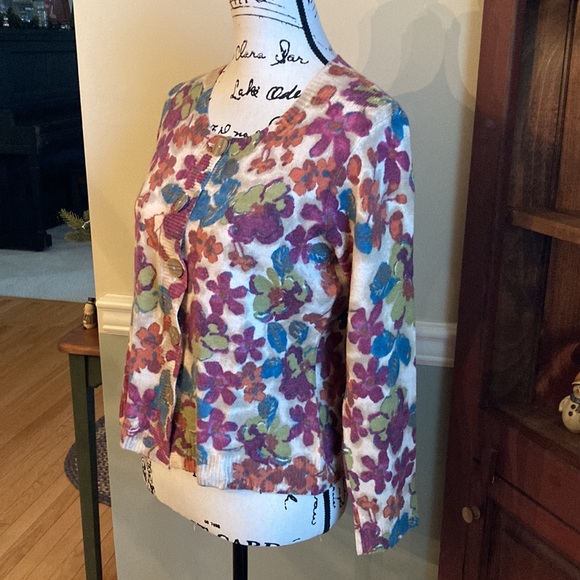 Jjill floral print cardigan - Picture 2 of 7